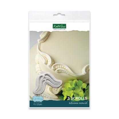 Moule en silicone Volutes