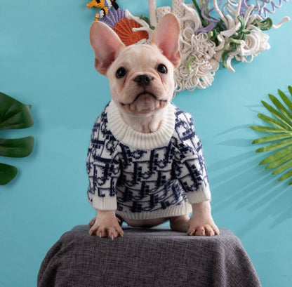Deorel Classic Knit Dog Sweater | Pullover Top