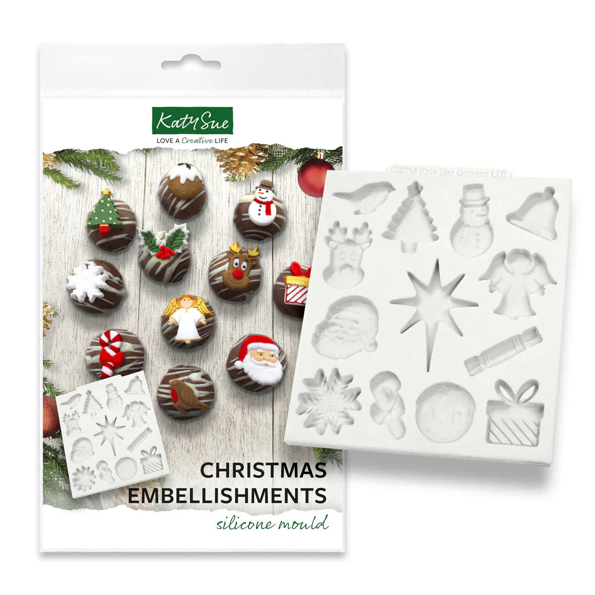 Moule en silicone décorations de Noël