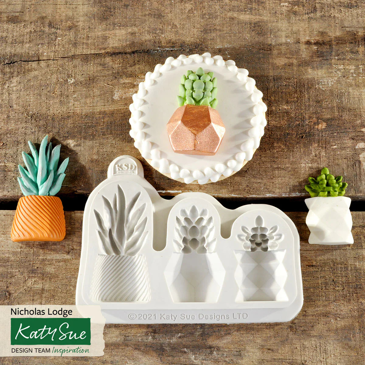 Succulent Pots Silicone Mould