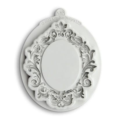 Large Oval Frame Silicone Mould