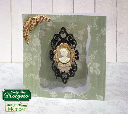 Oval Cameo & Oval Frame Silicone Mould