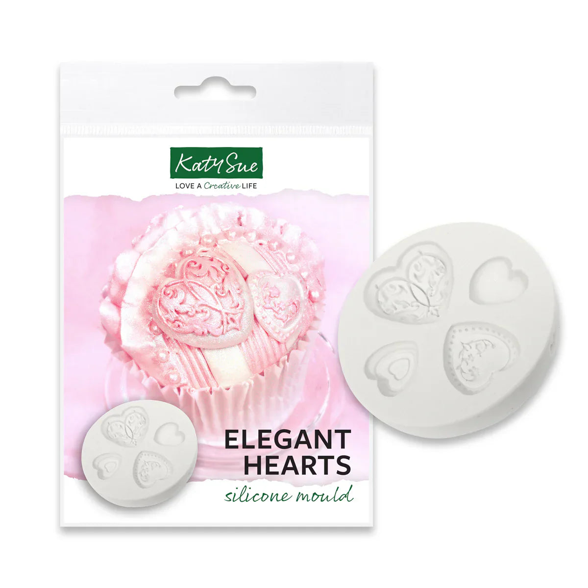 Moule en silicone Cœur Élégant