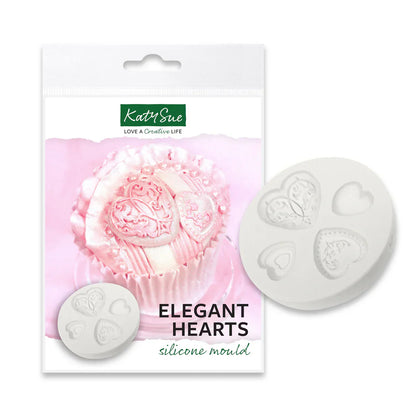 Moule en silicone Cœur Élégant