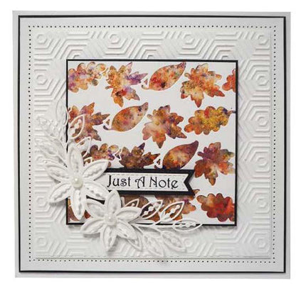 Collection Touches de Finition Matrice Feuilles en Cascade