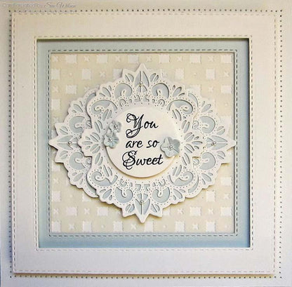 Dies by Sue Wilson Filigree Artistry Collection Fond Diagonal