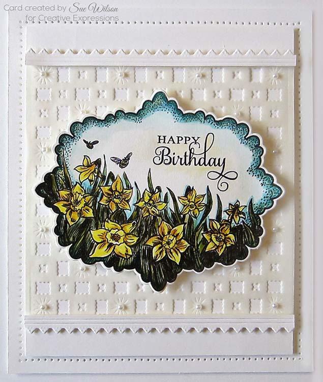Dies by Sue Wilson Filigree Artistry Collection Fond Diagonal