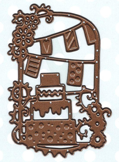 Expressions Créatives : Gâteau de célébration Collection Découpes Papier