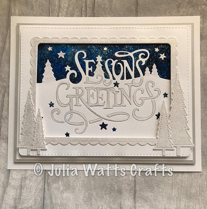 Collection Creative Expressions Paper Cuts - Vœux de saison