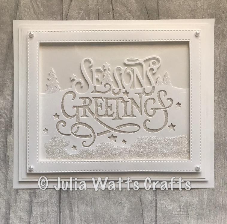 Collection Creative Expressions Paper Cuts - Vœux de saison