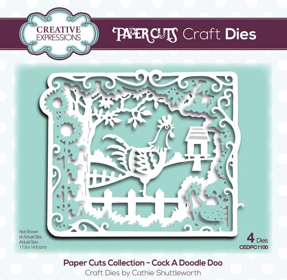 Paper Cuts Matrice de coupe Coq-à-l'âne