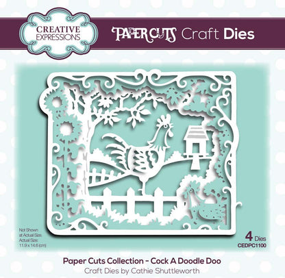 Paper Cuts Matrice de coupe Coq-à-l'âne
