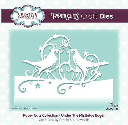 Creative Expressions Matrices de découpe Paper Cuts Edger Sous le Gui