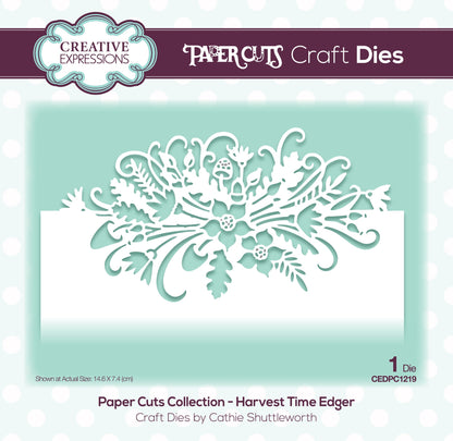 Matrice de découpe Creative Expressions Paper Cuts Harvest Time Edger