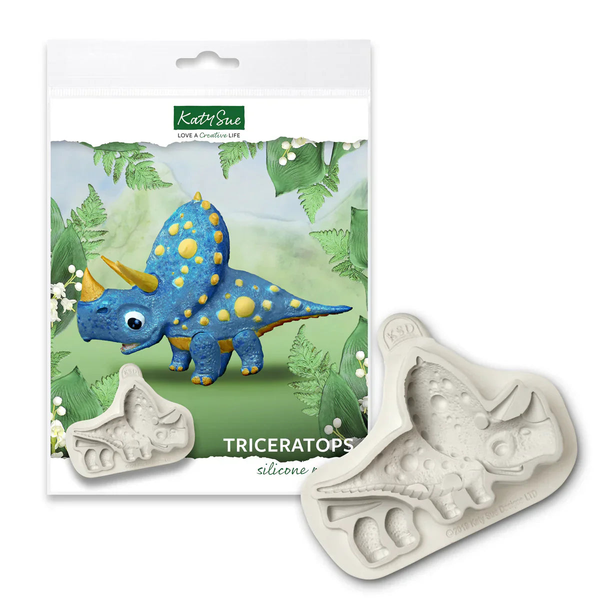 Triceratops Silicone Mould