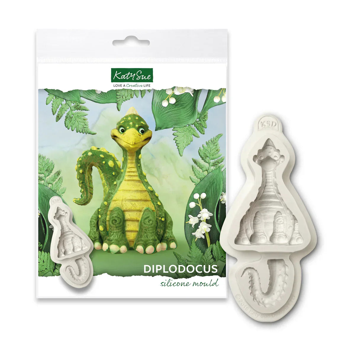 Moule en silicone Diplodocus