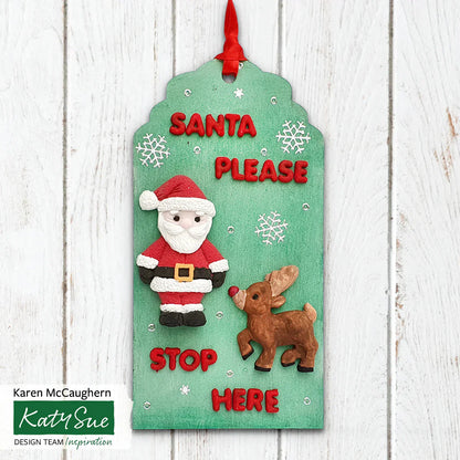 Santa Claus Silicone Mould