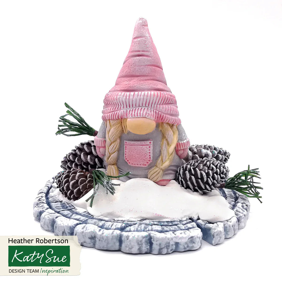 Girl Gnome Silicone Mould