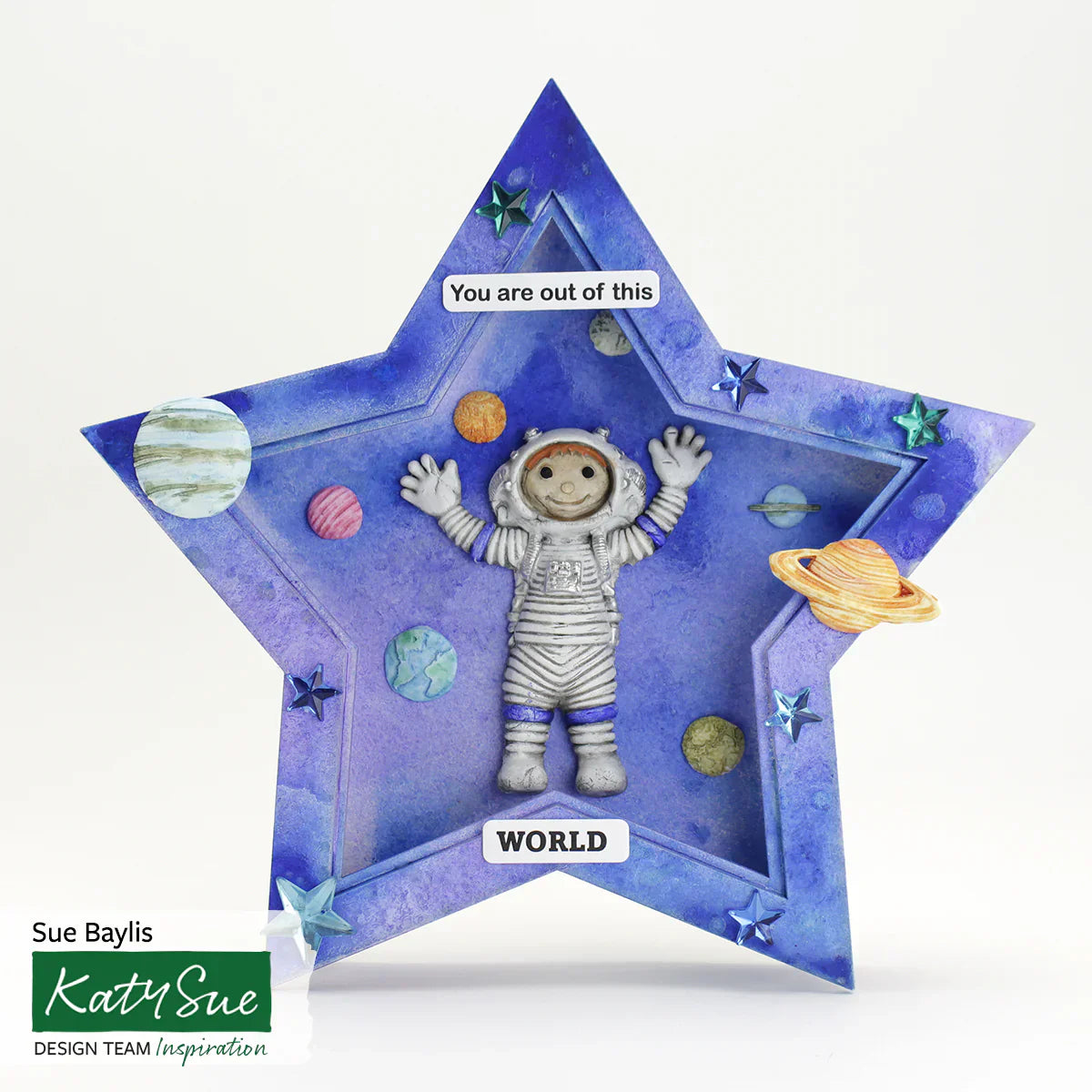 Moule en silicone Spaceman