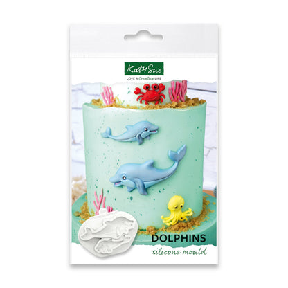Moule en silicone Dauphins