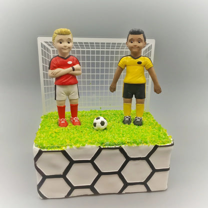 Moule en silicone Footballeur avec Bras Articulés