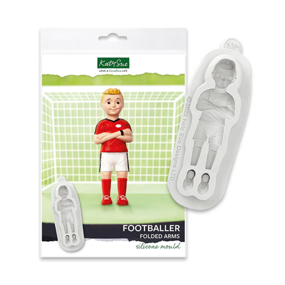 Moule en silicone Footballeur Bras Croisés