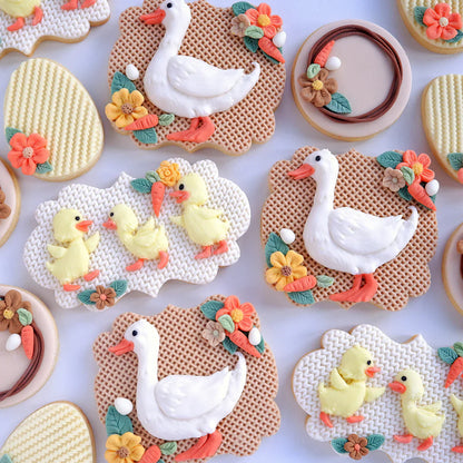 Mother Duck and Ducklings Silicone Mould