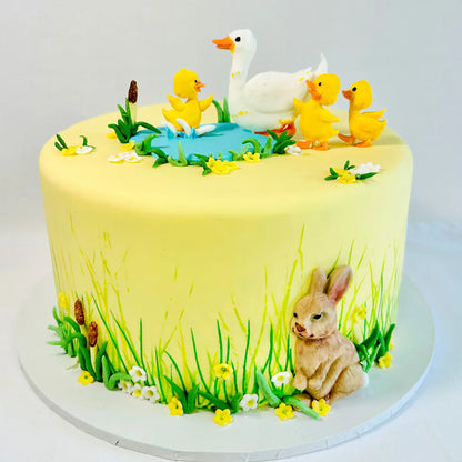 Mother Duck and Ducklings Silicone Mould