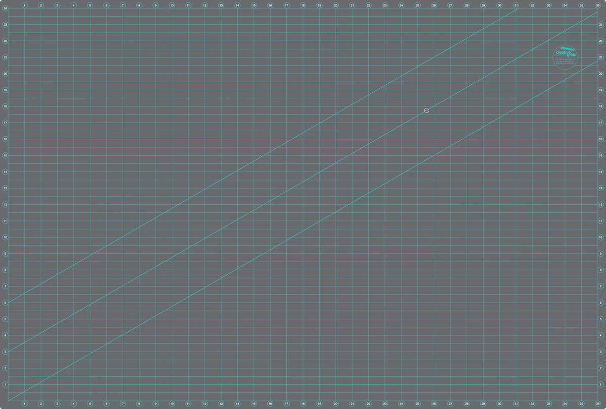 Creative Grids Self-Healing Double-Sided Rotary Cutting Mat