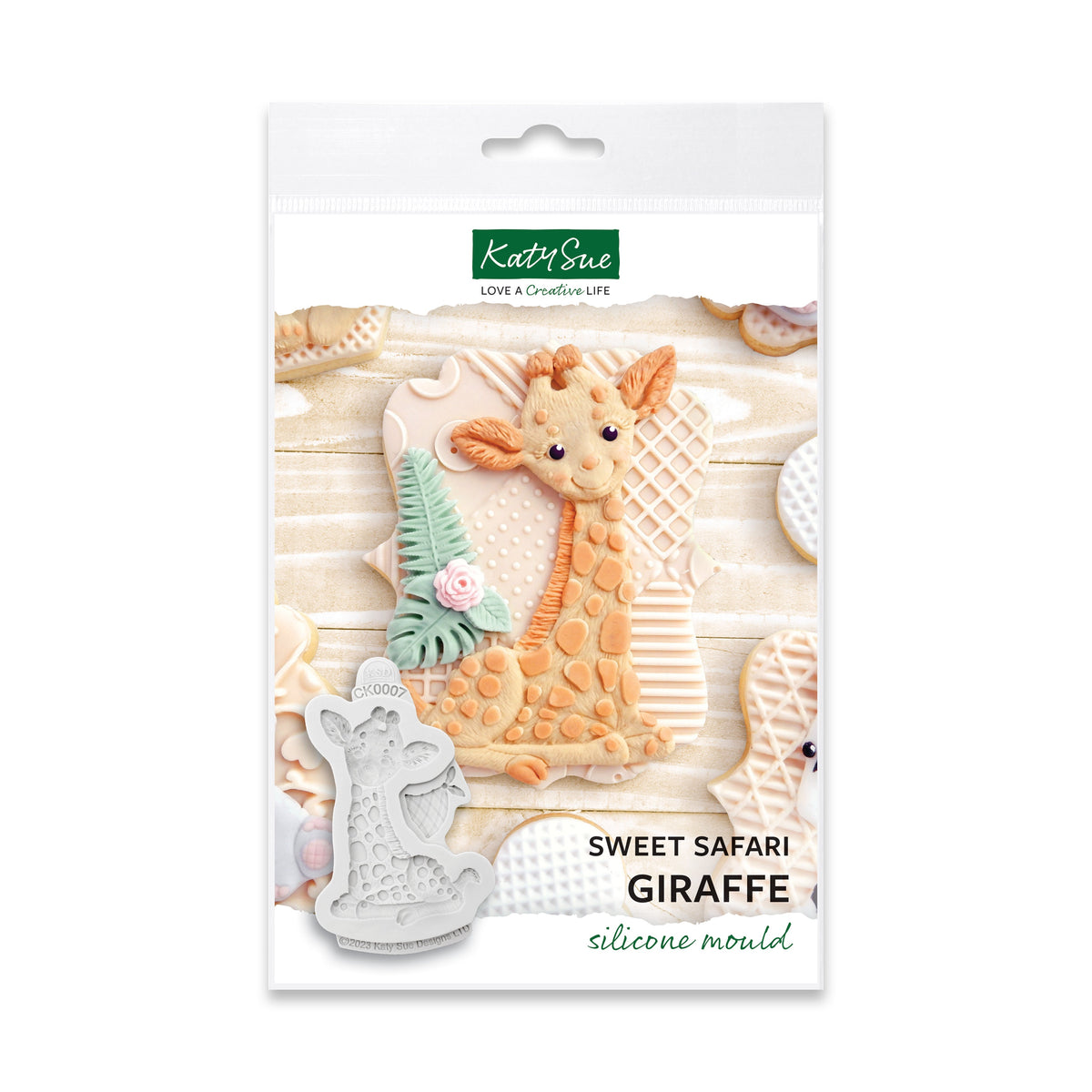 Moule en silicone girafe Sweet Safari