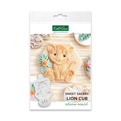 Moule en silicone Lionceau Safari Adorable