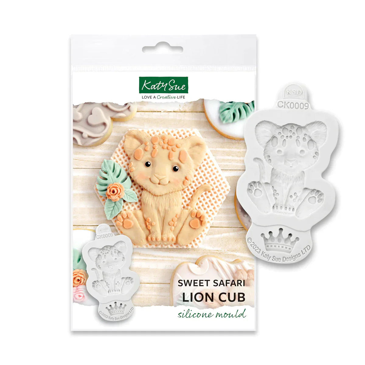 Moule en silicone Lionceau Safari Adorable