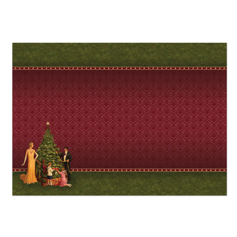 Une parure de luxe de Noël en famille