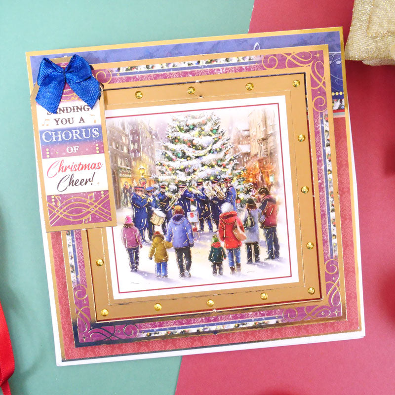 Un Ensemble de Découpes de Luxe Un Chœur de Noël