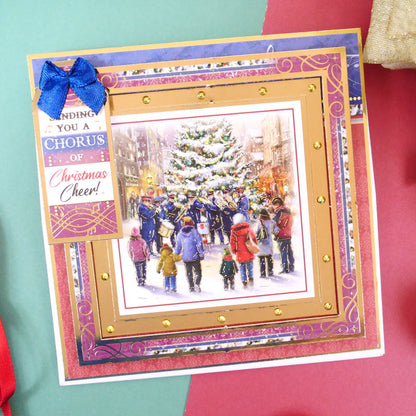 Un Ensemble de Découpes de Luxe Un Chœur de Noël