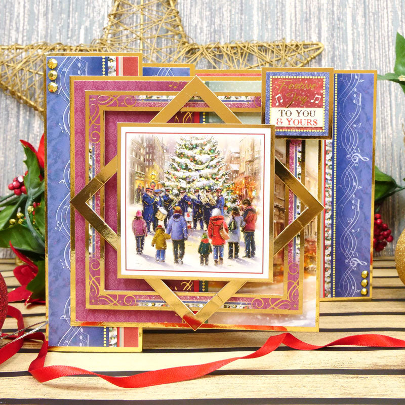 Un Ensemble de Découpes de Luxe Un Chœur de Noël