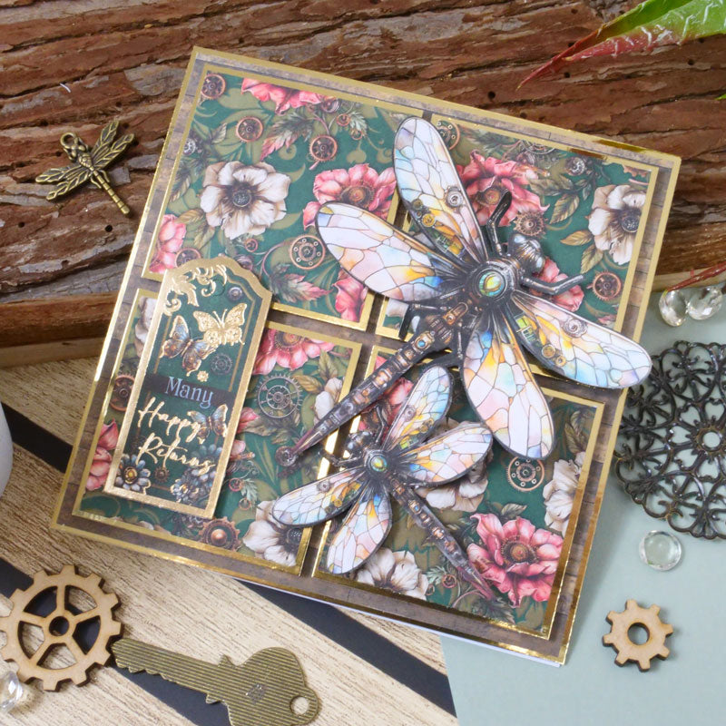 Clockwork Curiosities 8" x 8" Paper Pad