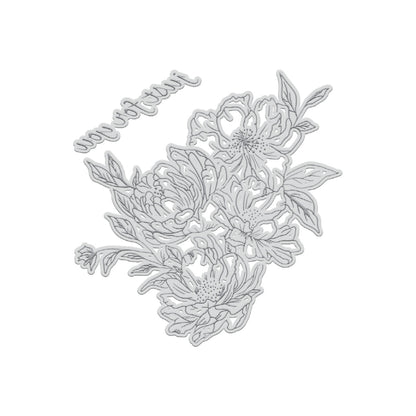 Tampon GoLetterPress Impression - Tampon 3 - Spécialement pour vous, floral