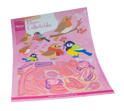 Marianne Design Collectables Die - Oiseaux de jardin d'Eline