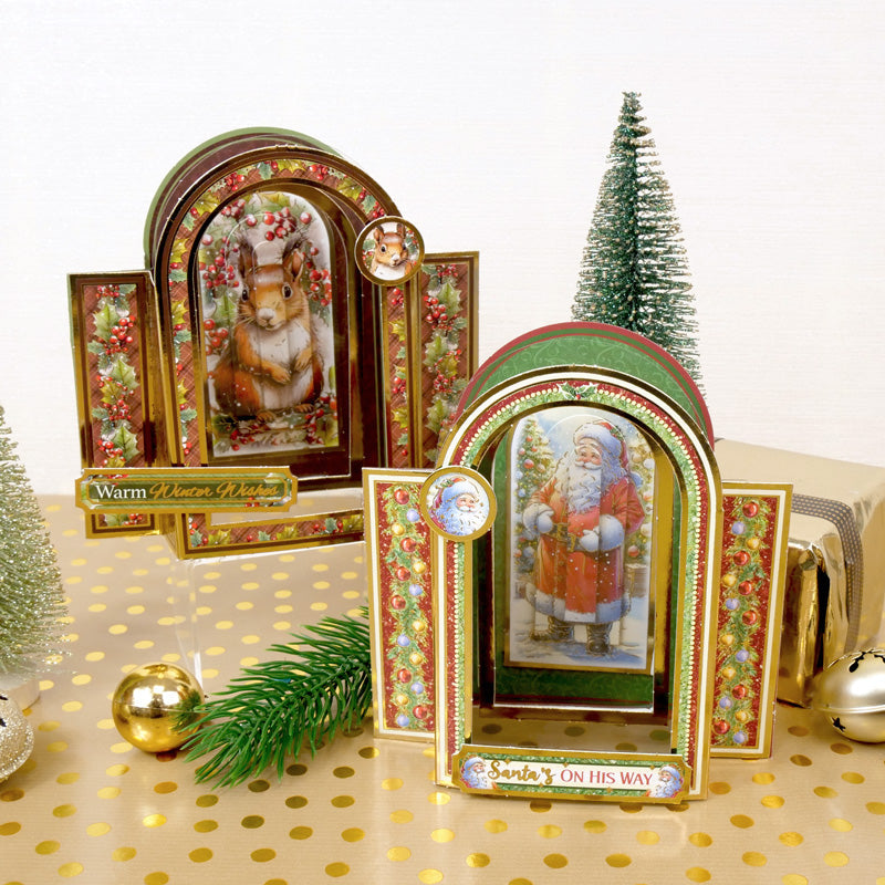 Arche festive - Joyeux et lumineux - Kit de cartes thématique