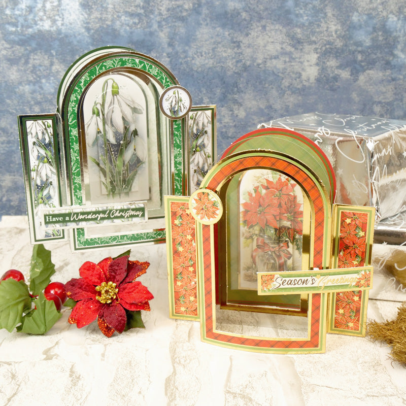 Arche festive - Joyeux et lumineux - Kit de cartes thématique