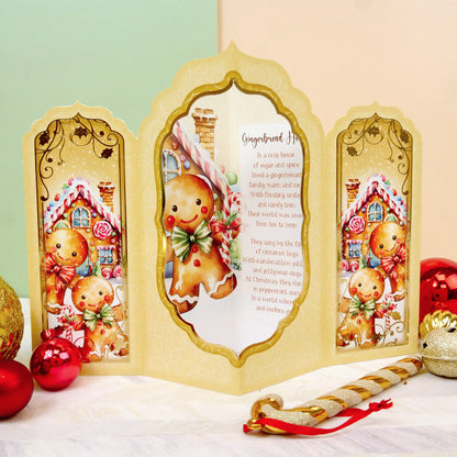 Kit de cartes à fabriquer « Vœux de Noël : Fenêtre sur le cœur »