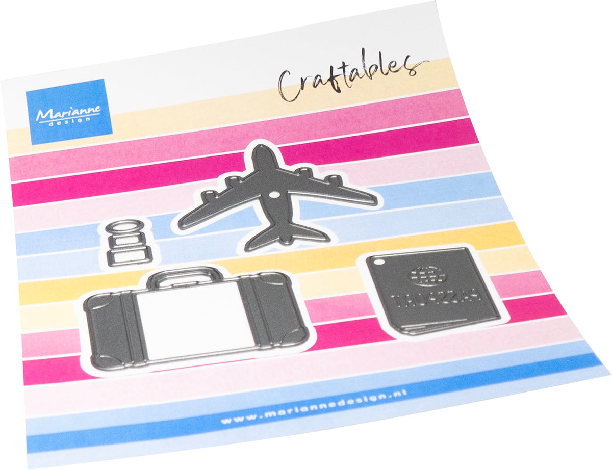 Matrice de découpe Marianne Design Craftables - Essentiels de voyage