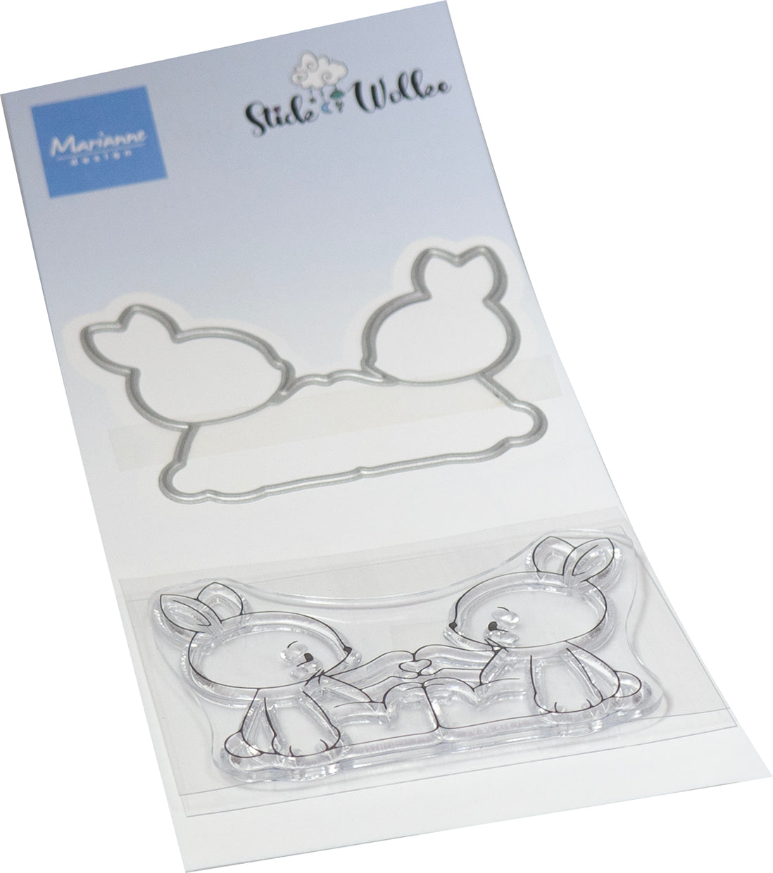 Marianne Design Tampon & Matrice de découpe - Amis Lapins