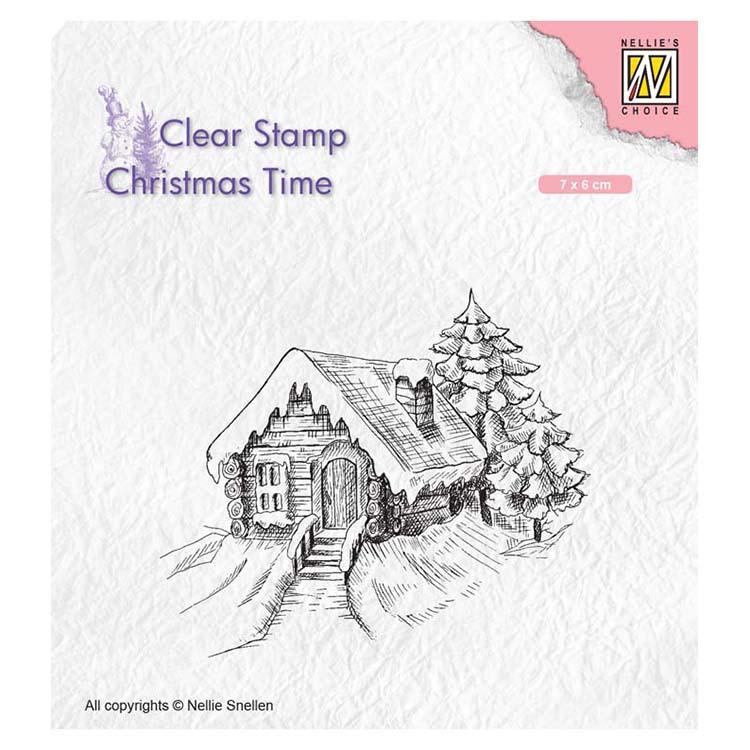 Nellie's Choice Tampon Transparent Cottage Enneigé Confortable