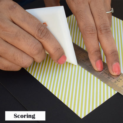 Craftreat Teflon Bone Folder - Ergo Square