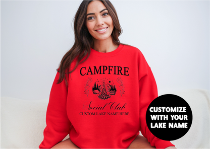 Sweat-shirt personnalisé Campfire Social Club | Vêtements d'été | Vêtements personnalisés