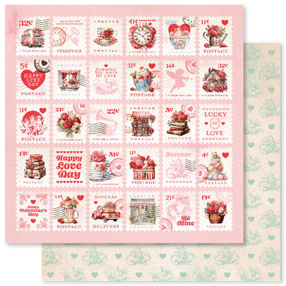 Collection de papiers Friandises 30x30 cm 33381