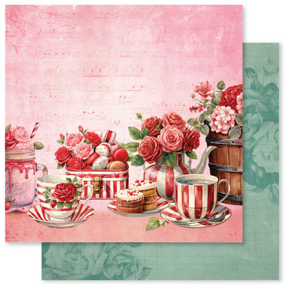 Collection de papiers Friandises 30x30 cm 33381