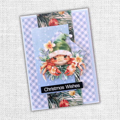 Tropical Christmas E Papier 30x30 cm (Paquet de 12) 33129